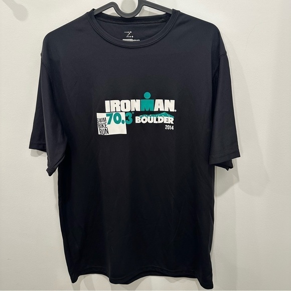 Ironman Boulder 70.3 Triathlon 2014 Black T-Shirt - Picture 1 of 4